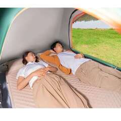  【新品】Jeep テント ワンタッチテント 2～3人用　テント 二重層 設営簡単 uvカット加工（サイズ：200*150*高125cm 2つ出入り口）JEEP120の画像