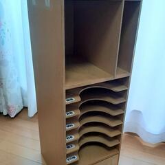 整理棚(小学生)　ランドセルラック　子供部屋収納の画像