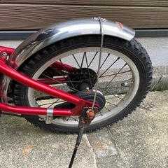 JEEP　子供用自転車　16インチ　補助輪付きの画像