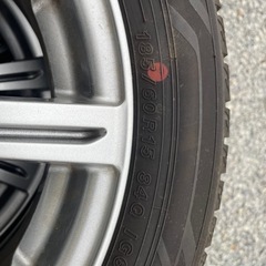 スタッドレスタイヤ185/60R15アルミホイール4本セットの画像