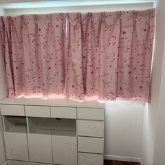 ディズニー　カーテン　レースカーテンセット　丈90cmの画像