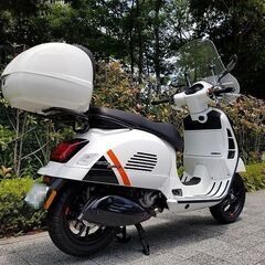 ★Vespa GTS300hpe Super Sport 極低走行200km台《新車の輝き》ETC トップケース等々 車検2027年7/30★東京/大田区【下取OK】の画像
