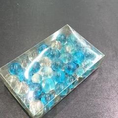 0608-077 水槽周辺品　ビー玉敷き砂