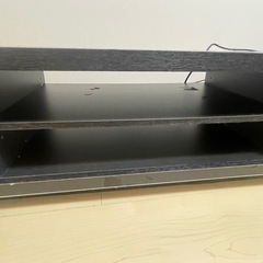 アイリスオーヤマ　テレビボード　150cm ブラックの画像