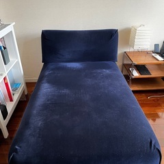 IKEA ÄPPLARYD エップラリード 寝椅子セクション, ジューパルプ ダークブルーの画像