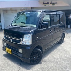 エブリーワゴンターボ　左パワスラ♪ エアコン🆗  車検R８年4月...