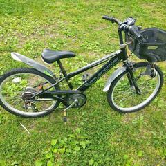 ジュニア　自転車　22　男の子　キッズ　子供　ギア付き　