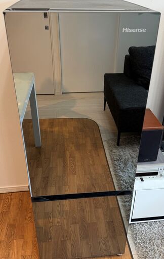 【美品】2024年製 Hisense 冷蔵庫 HR-G16AM｜小型・スタイリッシュ・使用半年以内！