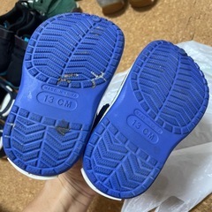 クロックス風　車　13cm　サンダルの画像
