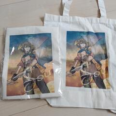 新品　トートバッグ　エコバッグ　綿　の画像