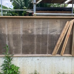 型枠コンパネ＋桟木５本（4週間貸し）