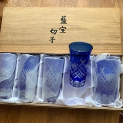 切子一口ビールコップ
の画像
