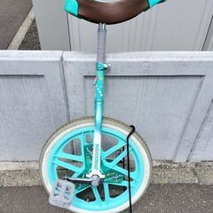 一輪車　18インチ　スタンド付　ブリヂストン