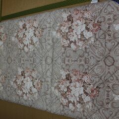 西川製 固わた入り羊毛敷布団（シングル）2枚の画像