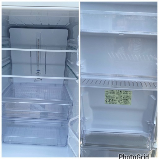 2016年製?シャープ 冷蔵庫 272L SJ-PD27C-W