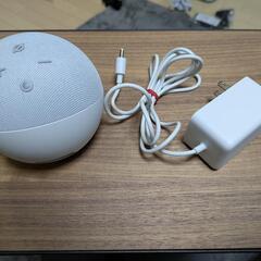Amazon Echo Dot 第5世代 ホワイト スマートスピーカー ACアダプター付の画像