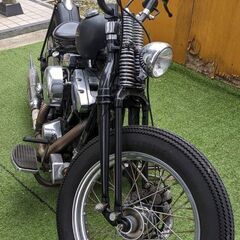 97年式　ハーレー　ヘリテイジソフテイルクラシック　純正シートの画像