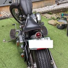 97年式　ハーレー　ヘリテイジソフテイルクラシック　純正シートの画像