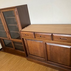 【無料で差し上げます】食器棚