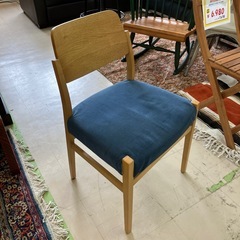 中古品　天然木チェア　バリタプレートチェア　公田店