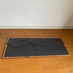 【お引き渡し予定者決定】額縁　アクリル　木目　外寸:93.2×38.4×1cmの画像