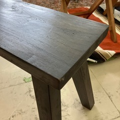 中古品　花台　植木鉢置き　天然木　公田店の画像