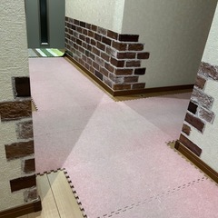 DAISOリメイクシート古レンガ通常タイプ8枚セット の画像