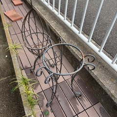 アイアンビンテージ、フラワースタンド