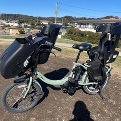 Yamaha 電動アシスト自転車 20インチ　３人乗りの画像