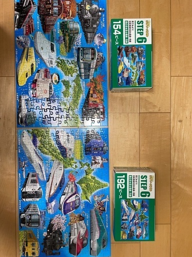 くもんのジグソーパズルSTEP1〜7