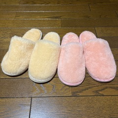 じぶんまくら　未使用　ムートンスリッパ