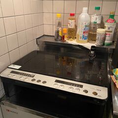 【美品】アイリスオーヤマ2口IHコンロ 工事不要・1年使用 取引応相談！の画像