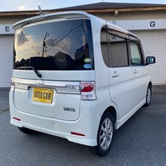 車検あり★タントカスタム★チェーン車★CVT★パワースライド★ダイハツl375sの画像