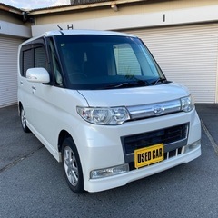 車検あり★タントカスタム★チェーン車★CVT★パワースライド★ダイハツl375sの画像