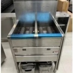 2槽ガスフライヤー15L TGFL-67CW LPG タニコー