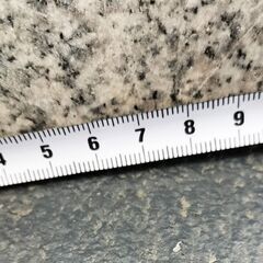 【引取り決定】御影石 白御影 約15cmx15cmx15cm・2個  約12cmx12cmx12cm・2個　計4個セット 天然石の画像