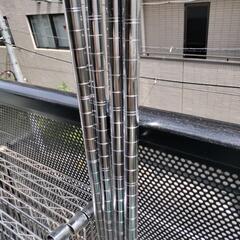 美品  スチールラック キャスターなし ③ の画像