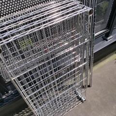 美品  スチールラック キャスターなし ④の画像