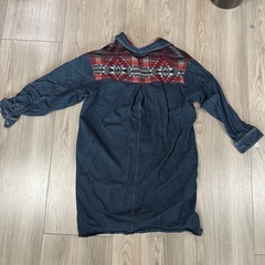 チチカカ　デニムワンピースの画像