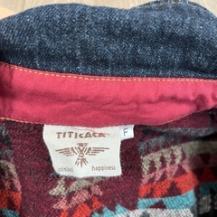 チチカカ　デニムワンピースの画像