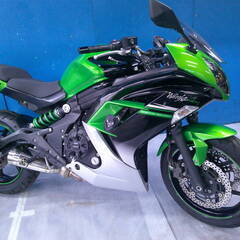 KAWASAKI ニンジャ400 緑 車検予備検対応車 エンジン...