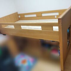 システムベッド(ベッドのみ)　状態良好〇　木製　組み立て