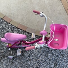 取引者決定　　14インチ子供用自転車　ピンクの画像