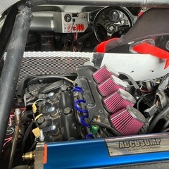 ビートPP1バイク隼エンジンレース用ドリフト？の画像