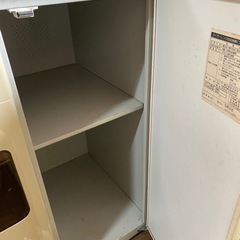 Tiger タイガー　レンジ台収納庫　コメスター付きの画像