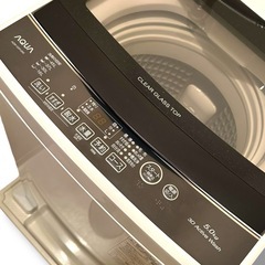 2024年製 AQUA 5.0kg 全自動洗濯機 AQW-G5PJ の画像