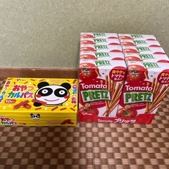 ㉖お菓子セット　グリコ　トマトプリッツ　おやつカルパス