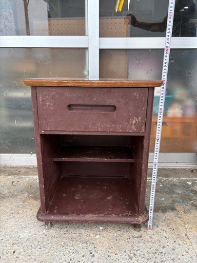 アメリカン　アンティーク　サイドテーブル　ヴィンテージ　家具　アイアン