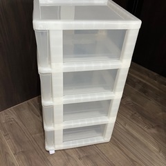 四段ボックス　収納ケースの画像