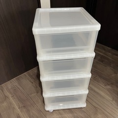 四段ボックス　収納ケース